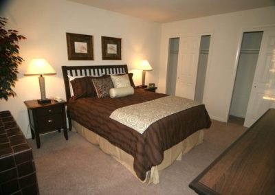 Heritage House Apartments Primary Bedroom with Dual Closets in Lansdale, PA