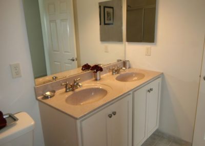 Heritage Pointe 3 Bedroom New Britain Master Bath with Dual Sink Vanity in Chalfont, PA