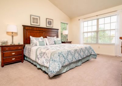 Heritage Summer Hill 3 Bedroom Yorkshire Primary Bedroom with Vaulted Ceiling in Doylestown, PA