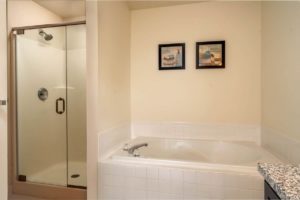 Heritage Summer Hill 3 Bedroom Yorkshire Primary Bath with Garden Tub and Shower in Doylestown, PA