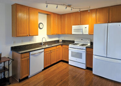 Heritage Summer Hill Kitchen with Granite Countertops and Hardwood Flooring in Doylestown, PA