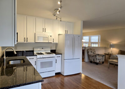 Heritage Summer Hill Kitchen with Granite Countertops and Hardwood Floors in Doylestown, PA